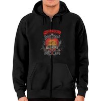 Hoodie zippé unisexe noir Schools Out Forever Alice Cooper — Sweats à capuche pour hommes