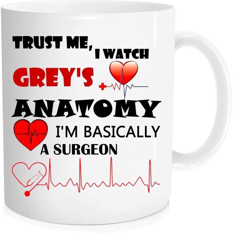 Faites-moi confiance, je regarde Grey's Anatomy Mug — Tasses et gobelets