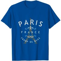 T-shirt Vintage Paris France pour hommes — T-shirts pour hommes