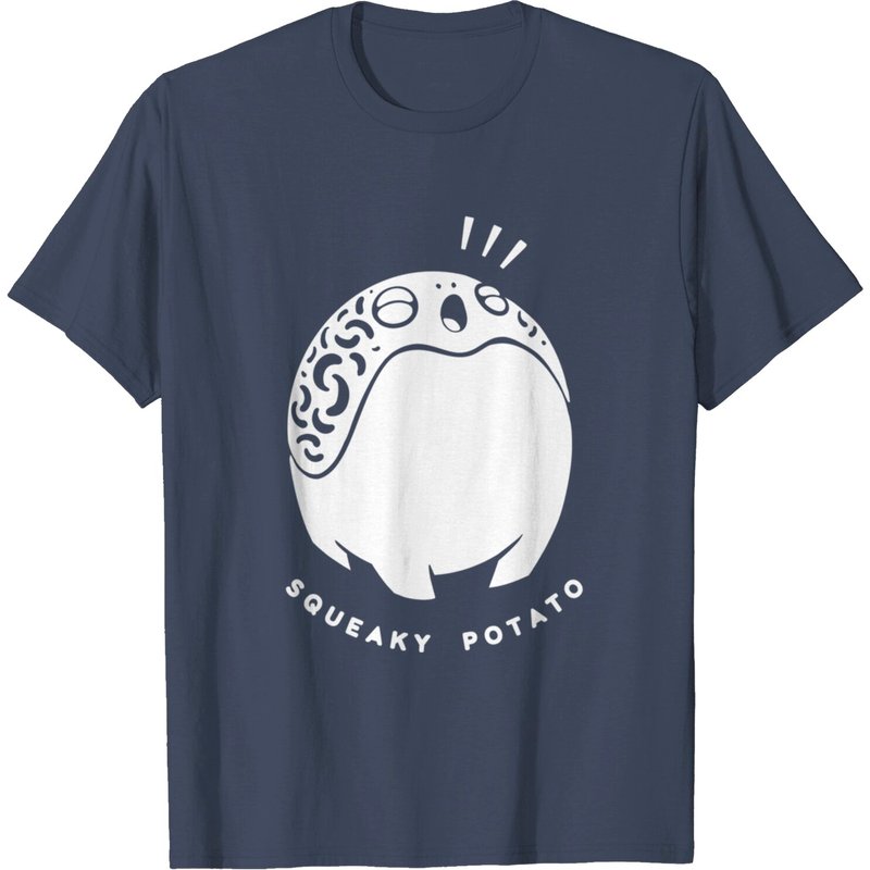 Desert Rain Frog Amphibian Potato T-Shirt for Men — Mens T Shirts