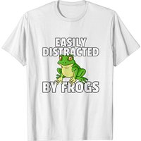 Easily Distracted By Frogs For Toad Catcher T-Shirt