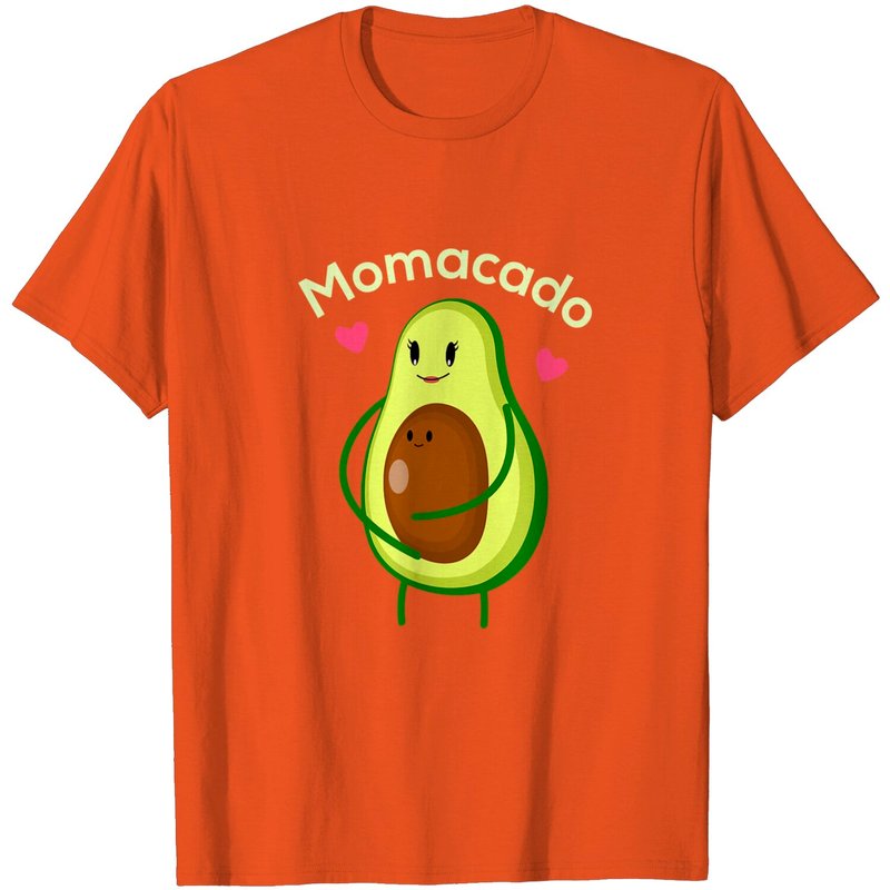 Momacado Avocado Mom Pregnancy T-Shirt for Men