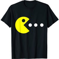 T-shirt Vidéo Pacman pour Hommes - Noir — T-shirts pour hommes
