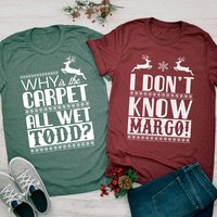 T-shirt Couple Todd And Margo pour Hommes en Noir — T-shirts pour hommes