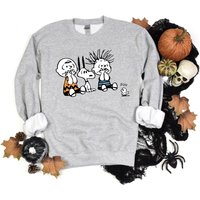 Sweat à Capuche Unisexe Rouge Charlie Brown et Snopy Boo — Sweats à capuche pour hommes