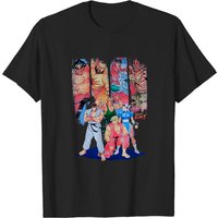 T-shirt pour hommes Street Fighter II en noir — T-shirts pour hommes