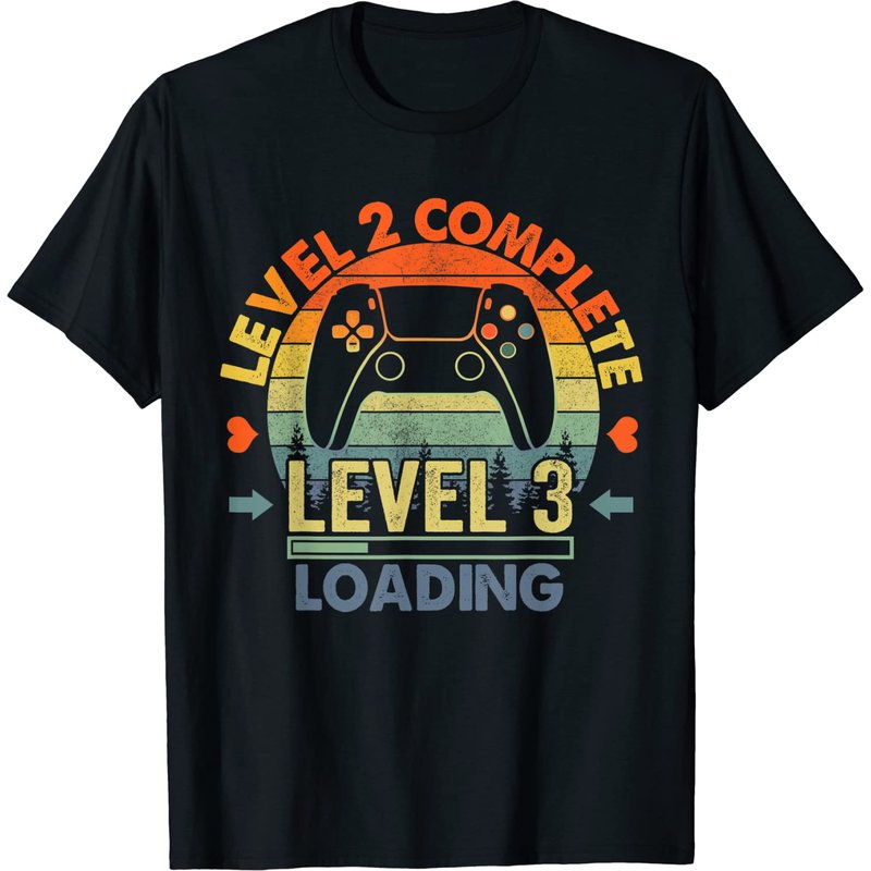 T-shirt Level 2 Complete 2e anniversaire de mariage pour hommes — T-shirts pour hommes
