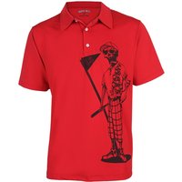 Chemise de golf en polyester imprimée 3D Tattoo