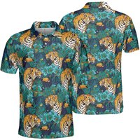 Chemise Polo d'été à Boutons pour Hommes avec Motif Original — Chemises décontractées pour hommes