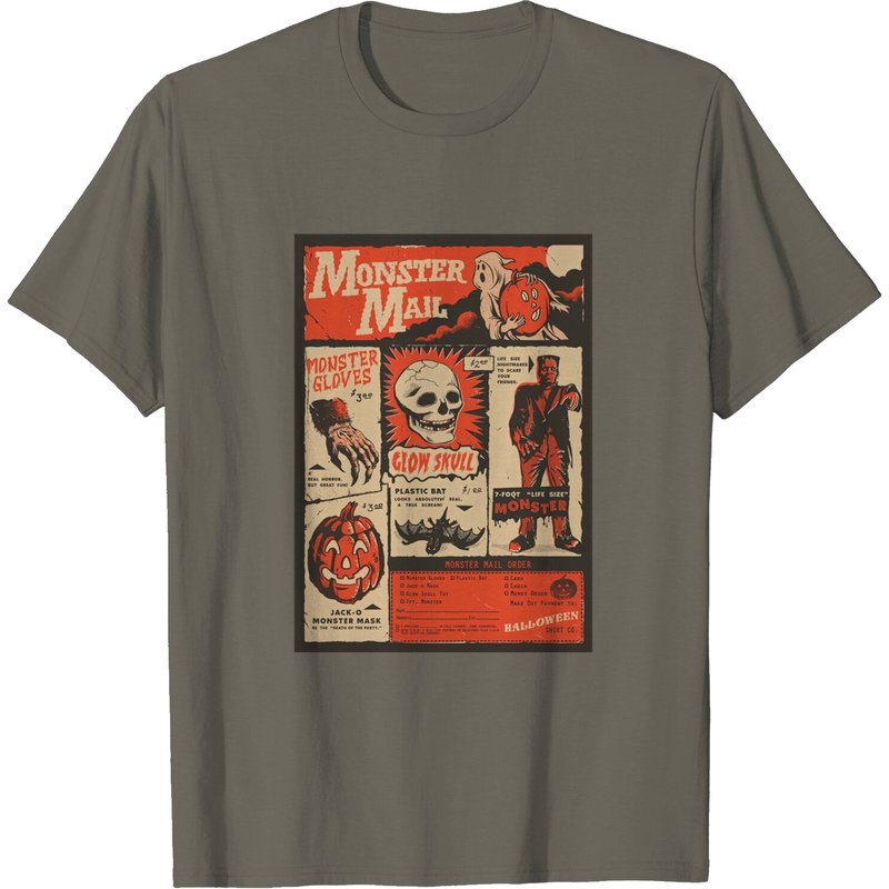 T-shirt Vintage Affiche de Film d'Horreur pour Hommes — T-shirts pour hommes