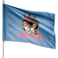 Drapeaux de Maison Boondocks pour Usage Extérieur