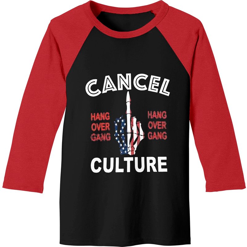 T-shirt de baseball Vulgar Fu Cancel Culture de Tom Macdonald pour hommes — T-shirts pour hommes