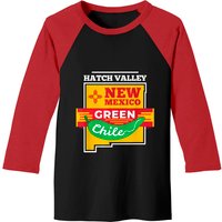 New Mexico Hatch Chile Green Chili Pepper Baseball Tee for Men