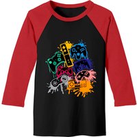 T-shirt Baseball Contrôlez Toutes Les Choses Manette de Jeu Vidéo