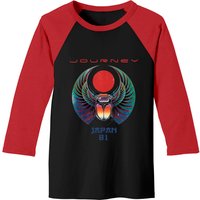 T-shirt de Baseball pour Adultes avec Logo Scarabée de Journey 1981 — T-shirts pour hommes