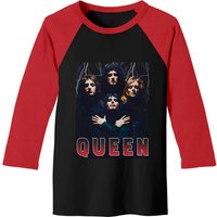 T-shirt de baseball Vintage Style Queen pour hommes