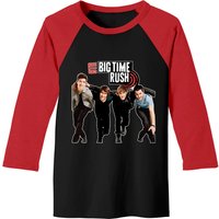 T-shirt de baseball pour hommes Big Time Rush