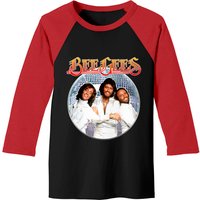 Bee Gees Men's Baseball Tee Black/Red — Mens T Shirts