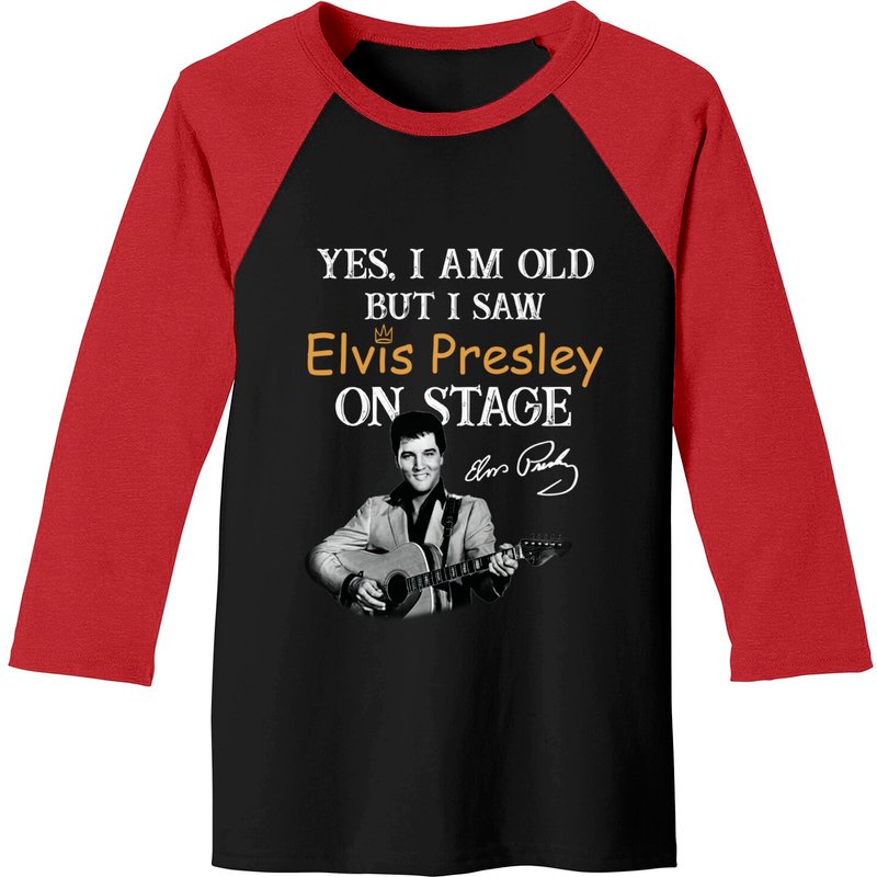 Oui, je suis vieux mais j'ai vu Elvis Presley sur scène T-shirt — T-shirts pour hommes