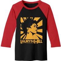 T-shirt de baseball Lauryn Hill Art pour hommes - Noir/Rouge — T-shirts pour hommes