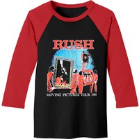 Bravado Rush Moving Pictures 1981 Tour Baseball Tee for Men
