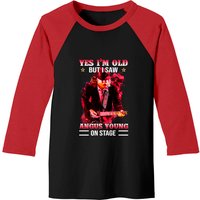 Yes I Am Old But I Saw Angus Young On Stage Baseball Tee