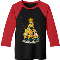 T-shirt de baseball Minions Arbre de Noël pour hommes — T-shirts pour hommes