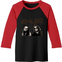 Steely Dan Men's Baseball Tee Black/Red — Mens T Shirts