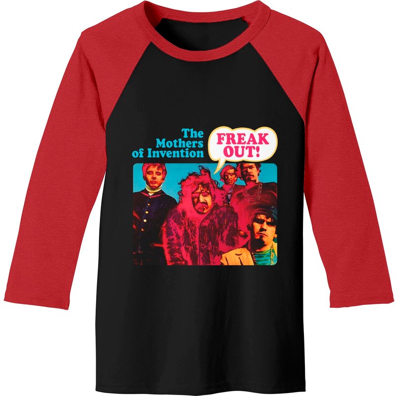 T-shirt de baseball Frank Zappa Freak Out pour hommes — T-shirts pour hommes