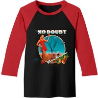 No Doubt Tragic Kingdom Baseball Tee for Men - Black/Red