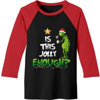 T-Shirt de Baseball Le Grinch pour Hommes - Noir/Rouge — T-shirts pour hommes