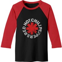 Red Hot Chili Peppers Distressed Baseball Tee for Men