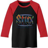T-shirt de baseball noir Styx Rock Band 1981 Album Paradise Theatre — T-shirts pour hommes