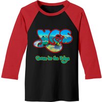 Yes Close To The Edge Band Logo Men's Baseball Tee — Mens T Shirts