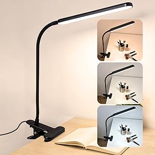 Lampe à pince LED pour artistes et salons de manucure - Dimmable avec 3 modes