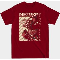 T-shirt pour hommes Nezuko en noir — T-shirts pour hommes