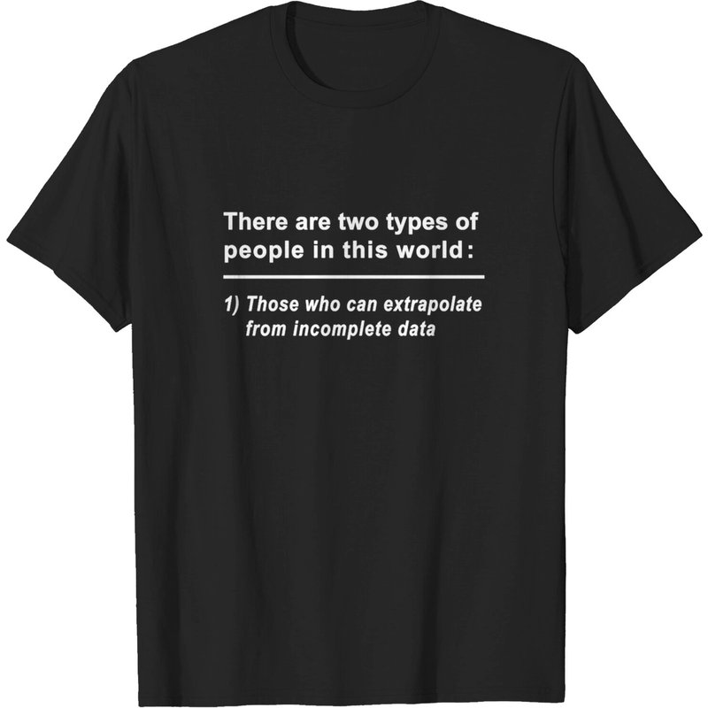 Il y a Deux Types de Personnes dans ce Monde T-shirt Humoristique — T-shirts pour hommes