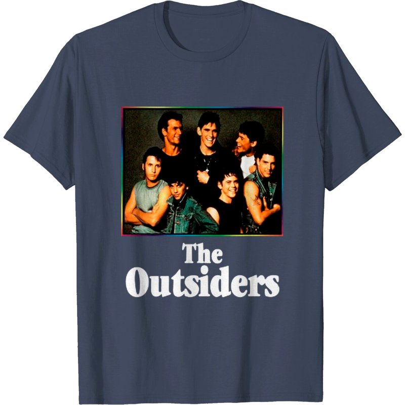 T-shirt pour hommes The Outsiders Movie en noir — T-shirts pour hommes