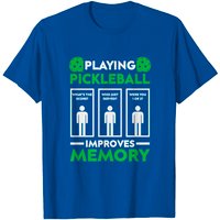 Pickleball Improves Memory T-Shirt for Men — Mens T Shirts