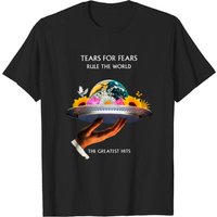 T-shirt pour hommes Tears For Fears en noir — T-shirts pour hommes