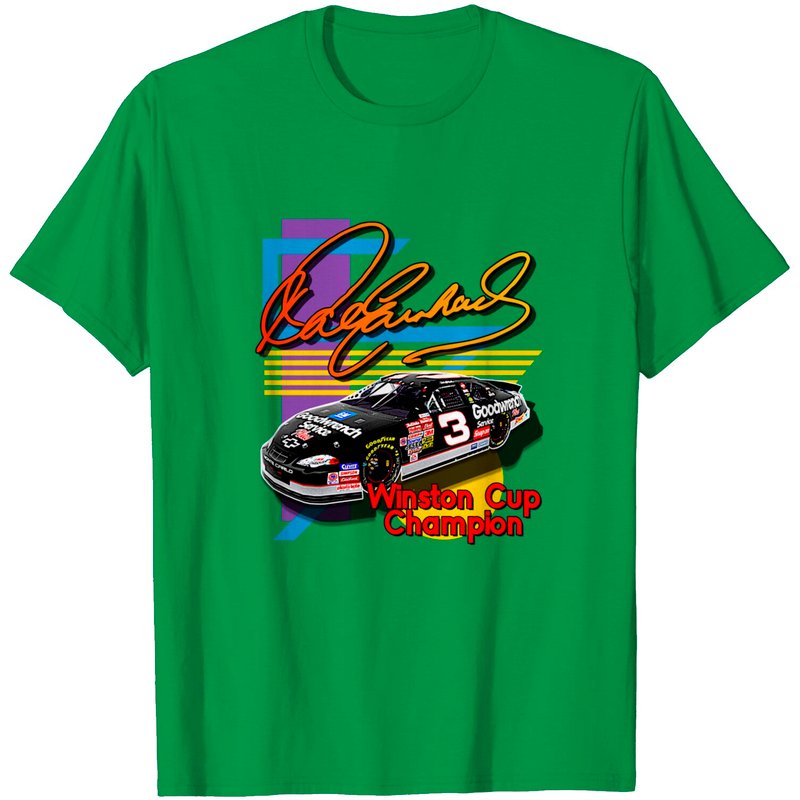 Dale Earnhardt The Intimidator Fan Art Men's T-Shirt — Mens T Shirts