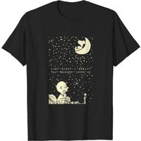 Snoopy Under The Stars - Charlie Brown And Snoopy Dog T-Shirt — Mens T Shirts