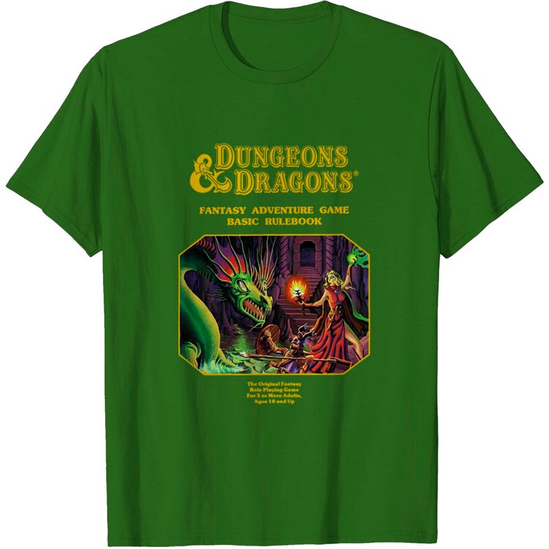 Dungeons And Dragons Men's T-Shirt in Black