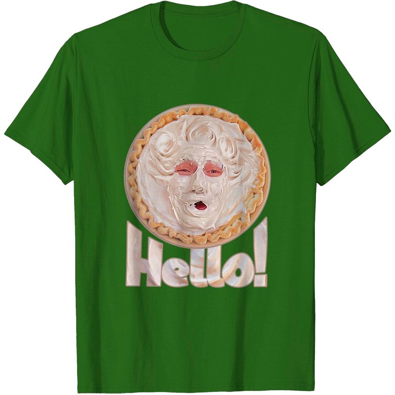 T-shirt pour hommes Hello Pie Mrs Doubtfire en noir — T-shirts pour hommes