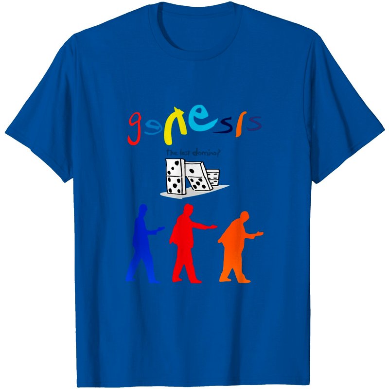 Genesis The Last Domino Men's T-Shirt - Black — Mens T Shirts