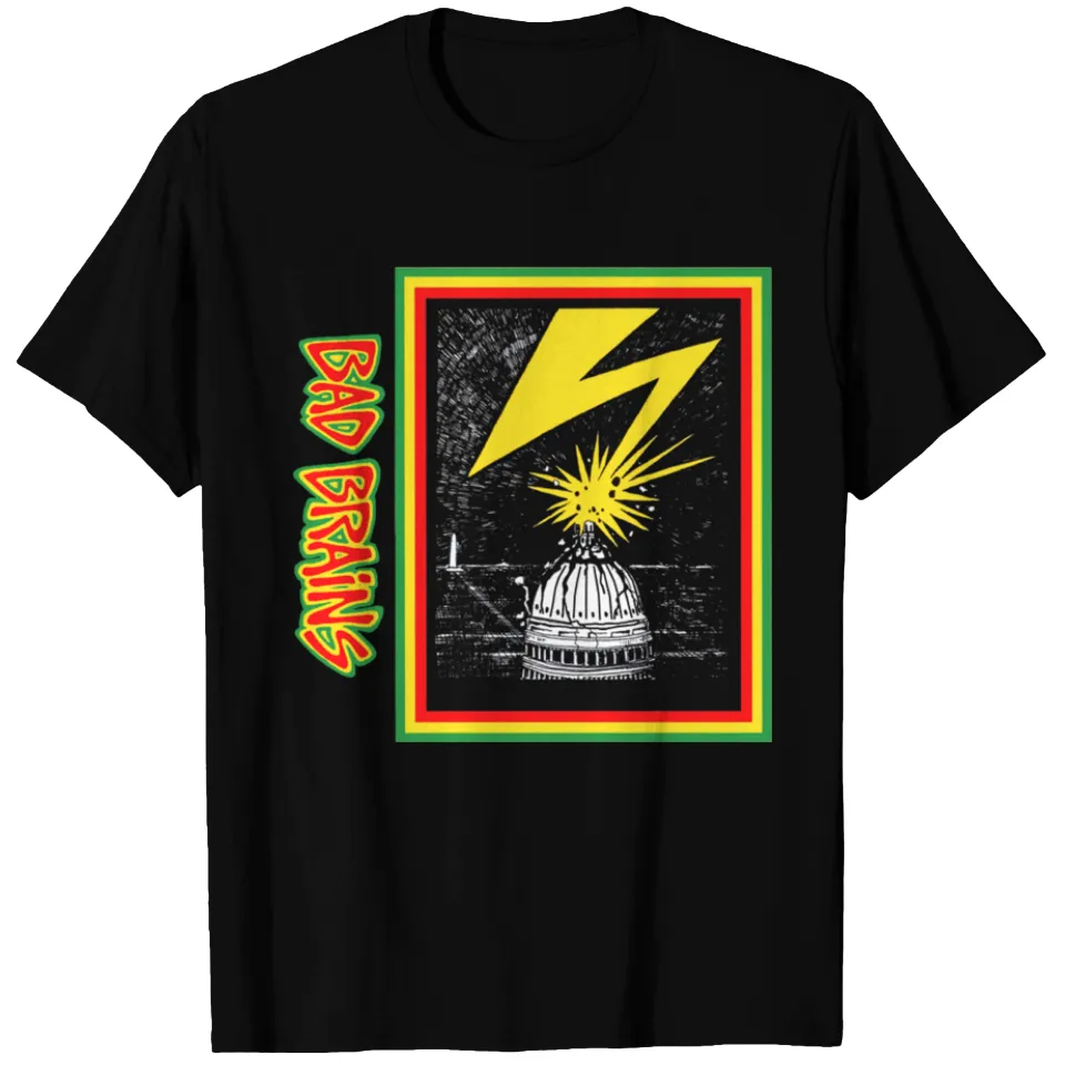 T-shirt pour hommes Bad Brains Vintage - Noir — T-shirts pour hommes