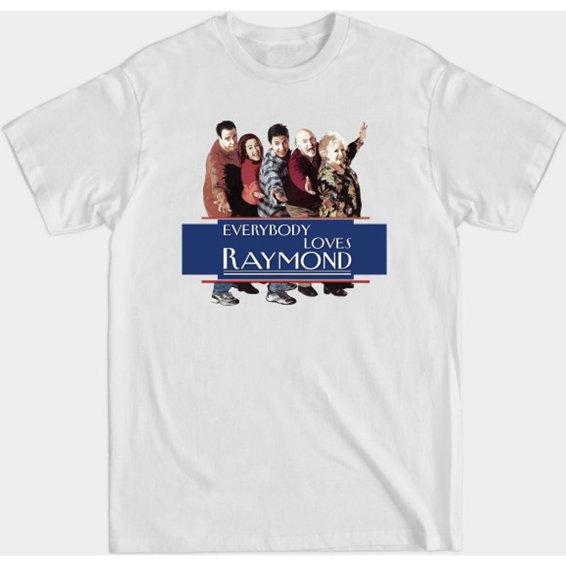T-shirt pour hommes Everybody Loves Raymond en noir — T-shirts pour hommes