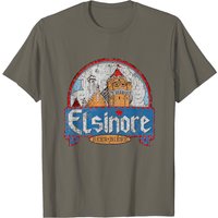 T-shirt noir pour hommes Elsinore Beer — T-shirts pour hommes