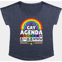 Gay Agenda LGBT T-Shirt for Men - Black — Mens T Shirts