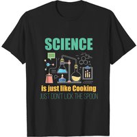 Science Is Just Like Cooking Men's T-Shirt — Mens T Shirts